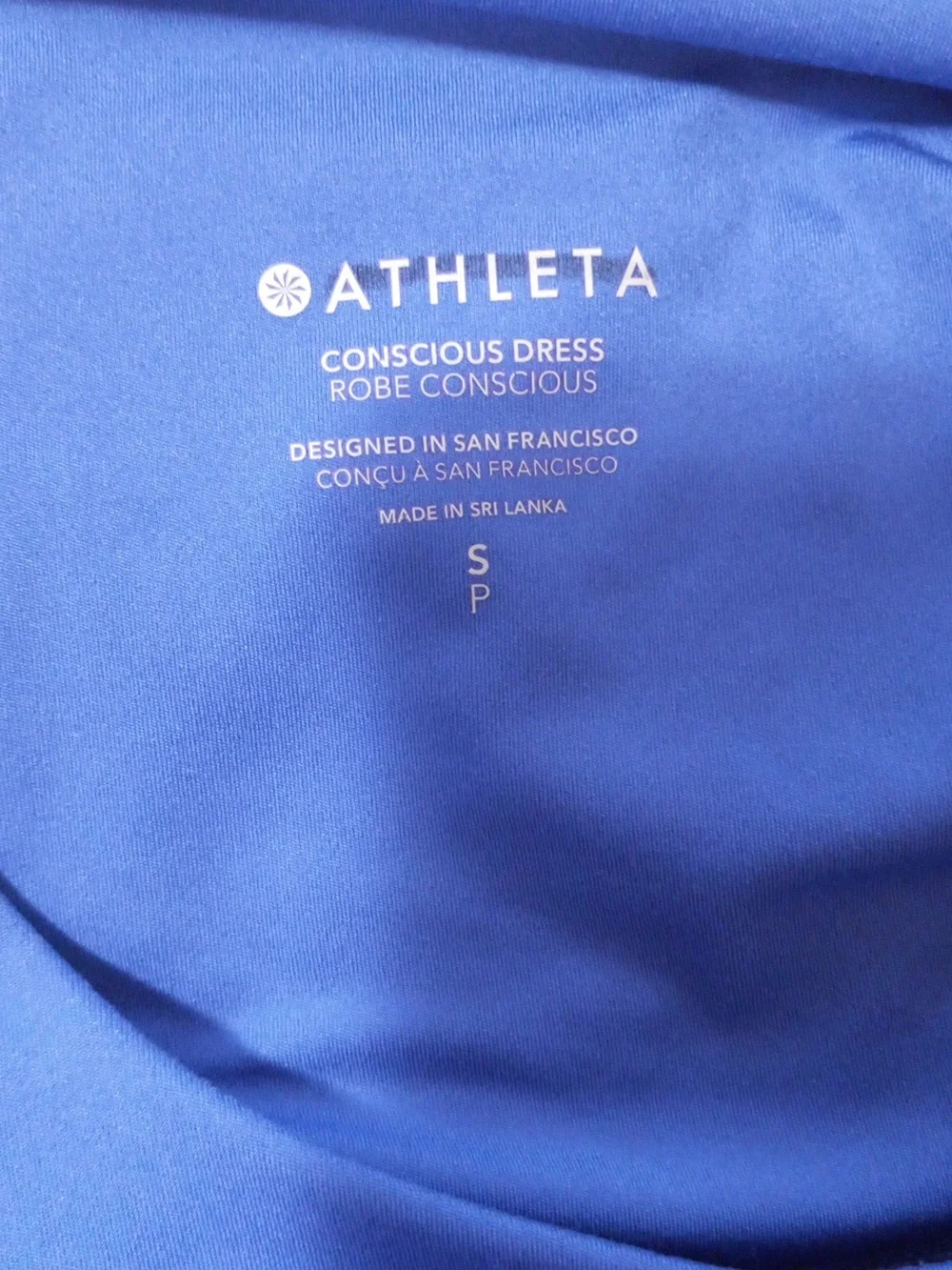 Athleta Conscios Robe Conscious Dress Sz.SP - Picture 10 of 10